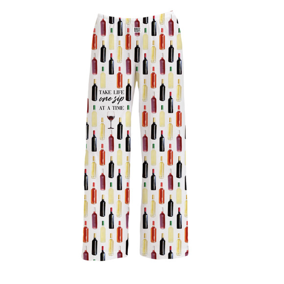 Brief Insanity Other - BRIEF INSANITY Take Life One Sip At A Time (Wine Life) Lounge PJ Pants | XXL New